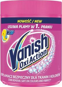 Vanish VANISH_Gold Oxi Action odplamiacz w proszku do tkanin kolorowych Pink 470g 1