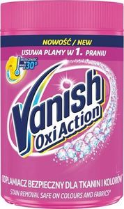 Vanish VANISH_Gold Oxi Action odplamiacz w proszku do tkanin kolorowych Pink 625g 1