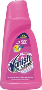 Vanish VANISH_Oxi Action płynny odplamiacz tkanin kolorowych Pink 1500ml 1