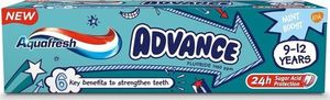 Aquafresh  Pasta do zębów dla dzieci 9-12 lat 75ml 1