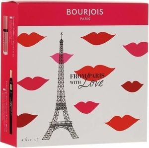 Bourjois Paris BOURJOIS_SET From Paris With Love Twist Up The Volume tusz do rzęs Ultra Black 8ml + Rouge Edition matowa pomadka do usta 010 7,7ml 1