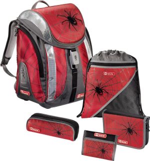 Hama SBS FLEXLINE Zestaw szkolny "Black Widow" (5 części) (001197140000) 1