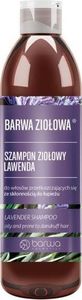 Barwa Ziołowa szampon ziołowy do włosów przetłuszczających się ze skłonnością do łupieżu Lawenda 250ml 1