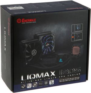 Chłodzenie wodne Enermax Liqmax 120S Blue LED (ELC-LM120S-TAA) 6