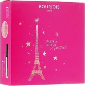 Bourjois Paris BOURJOIS_SET Mon Amour Volume Reveal Adjustable Mascara pogrubiający tusz do rzęs Black 6ml + Duo Blush podwójny róż do policzków 01 2,4g 1