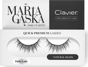 Clavier CLAVIER_Quick Premium Lashes rzęsy na pasku Daily Lady 813 1