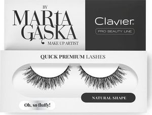 Clavier CLAVIER_Quick Premium Lashes rzęsy na pasku Oh So Fluffy 3D SK57 1