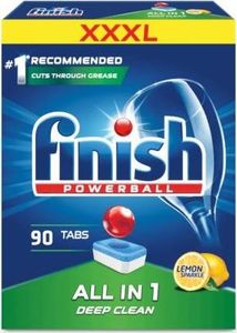 Finish FINISH_Powerball All In 1 Deep Clean tabletki do mycia naczyń w zmywarkach XXXL Lemon Sparkle 90szt 1