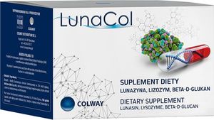 Colway COLWAY_LunaCol Dietary Supplement suplement diety z lunazyną i lizozymem 60 kapsułek 1