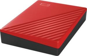 Dysk zewnętrzny HDD WD My Passport 4TB Czerwony (WDBPKJ0040BRD-WESN) 4