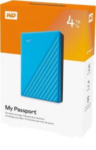 Dysk zewnętrzny HDD WD My Passport 4TB Niebieski (WDBPKJ0040BBL-WESN) 6