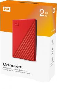 Dysk zewnętrzny HDD WD My Passport 2TB Czerwony (WDBYVG0020BRD-WESN) 6