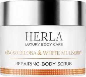 Herla HERLA_Luxury Body Care Repairing Body Scrub regenerujący scrub do ciała Miłorząb Japoński Morwa Biała 200ml 1