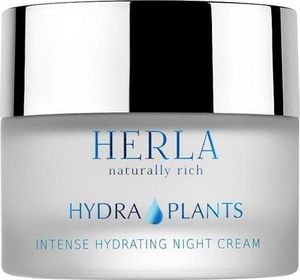 Herla Krem do twarzy Naturally Rich Hydra Plants Intense Hydrating Night Cream nawilżający 50ml 1