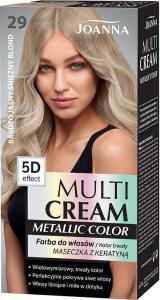 Joanna Multi Cream Metallic Color 5D Effect 29 bardzo jasny śnieżny blond 2