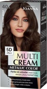Joanna Multi Cream Metallic Color 5D Effect 40.5 chłodny brąz 2
