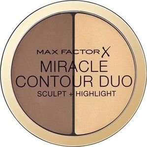 MAX FACTOR MAX FACTOR_Miracle Contour Duo Sculpt Highlight bronzer i rozświetlacz 11g 1