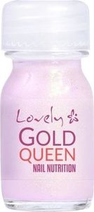 Lovely Gold Queen Nail Nutrition odżywka do słabych i rozdwojonych paznokci 10 ml 1