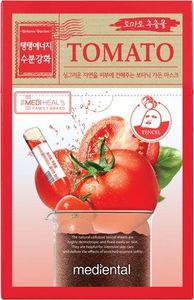 MEDIHEAL MEDIHEAL_Mediental Tomato Mask nawilżająca maska w płacie z ekstraktem z cytryny i limonki 23ml 1
