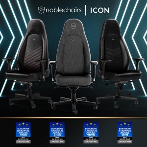 Fotel Noblechairs ICON - czarny (GAGC-087) 9