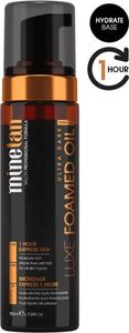 Minetan MINETAN_Luxe Foamed Oil luksusowy olejek samoopalający w piance Super Dark 200ml 1