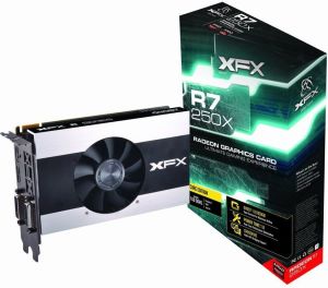 Karta graficzna XFX Radeon R7 250X Core Edition 1GB GDDR5 (128 Bit) DP HDMI 2xDVI (R7-250X-ZNJ4) 2