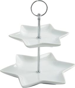Orion PATERA 2-POZIOMOWA PORCELANOWA 16/21cm STAR ORION 1