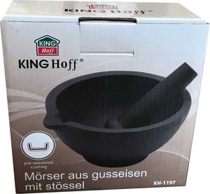 KingHoff MOŹDZIERZ ŻELIWNY KINGHOFF 13cm [KH-1197] 2