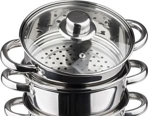 KingHoff GARNKI DO GOTOWANIA NA PARZE 5 ELE / 22CM KINGHOFF [KH-3329] 4