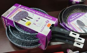 Patelnia Edel Hoff zestaw 20 24 28cm 4