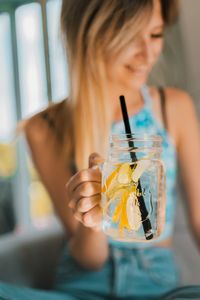 Vialli Design SŁOMKI SZKLANE CZARNE 20cm ZESTAW 6 SZTUK ZE SZCZOTECZKĄ 26599 VIALLI DESIGN 4