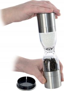 Młynek do przypraw Orion MŁYNEK 2W1 DUO DO SOLI I PIEPRZU KLEPSYDRA ORION 3