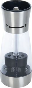 Młynek do przypraw Orion MŁYNEK DO PIEPRZU I SOLI 2W1 PODWÓJNY ZE STALI NIERDZEWNEJ I AKRYLU ORION 4