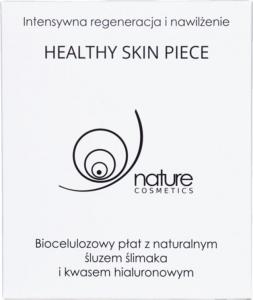 Nature Cosmetics Maseczka do twarzy Healthy Skin Piece ze śluzem ślimaka i kwasem hialuronowym 1