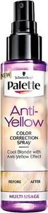 Palette PALETTE_Anti-Yellow Color Correction Spray spray do blondu ochładzający kolor 100ml 1