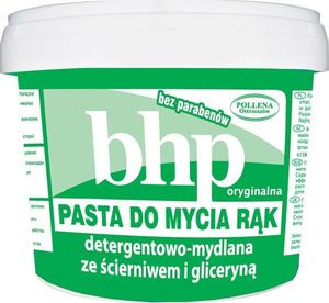 Pollena POLLENA_BHP pasta do mycia rąk detergentowo-mydlana ze ścierniwem i gliceryną 500g 1