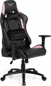 Fotel Gamvis Phantom Damski Czarno-różowy 2