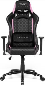 Fotel Gamvis Phantom Damski Czarno-różowy 5