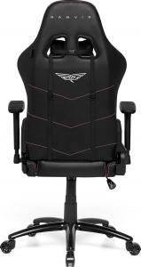 Fotel Gamvis Phantom Damski Czarno-różowy 9