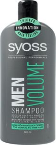 Syoss Men Volume Shampoo szampon nadający objętość do włosów normalnych i cienkich 500ml 1