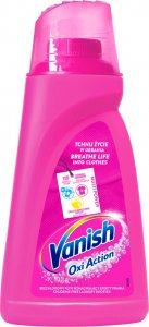 Vanish VANISH_Oxi Action płynny odplamiacz tkanin kolorowych Pink 1000ml 1