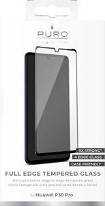 Puro Puro Premium Full Edge Tempered Glass Case Friendly do Huawei P30 Pro 2