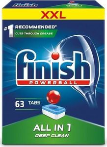 Finish FINISH_Powerball All In 1 Max tabletki do mycia naczyń w zmywarkach 63szt 1