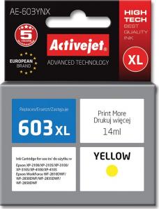 Tusz Activejet Tusz 603XL Yellow (AE-603YNX) 1