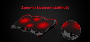 Podstawka chłodząca Havit Gamenote F2081 3