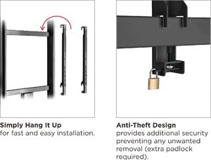 Maclean Stojak podłogowy MC-844 45'' - 55'' 2