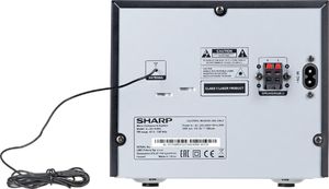 Wieża Sharp Miniwieża audio SHARP XL-B510BK 4