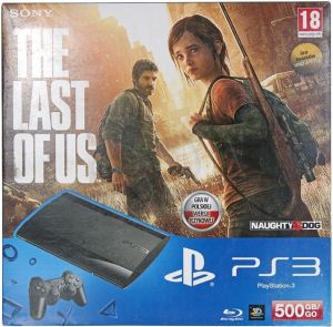 Sony PS3 500GB Super Slim + The Last of Us 1