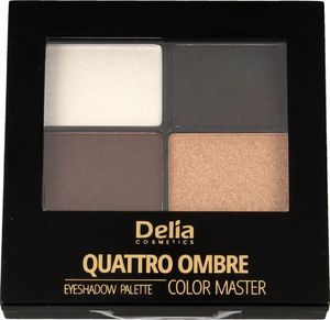 Delia Quattro Ombre Cienie do powiek nr. 404 Golden Praline 1