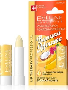 Eveline Eveline Lip Therapy Professional Pomadka wygładzająca do ust Banana Mousse 1szt 1